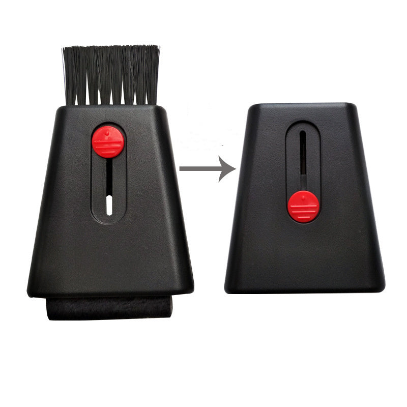 Car Air Conditioning Outlet Brush Retractable Cleaning Brush Computer Keyboard Cleaning Plastic Small Soft Brush Window Screen Cleaner Brush