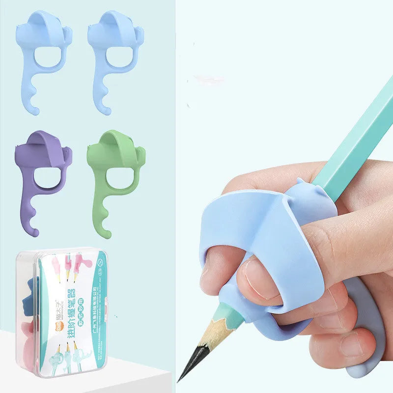 Student Correcting Pen Holder for Zero-Based Learning and Finger Coordination