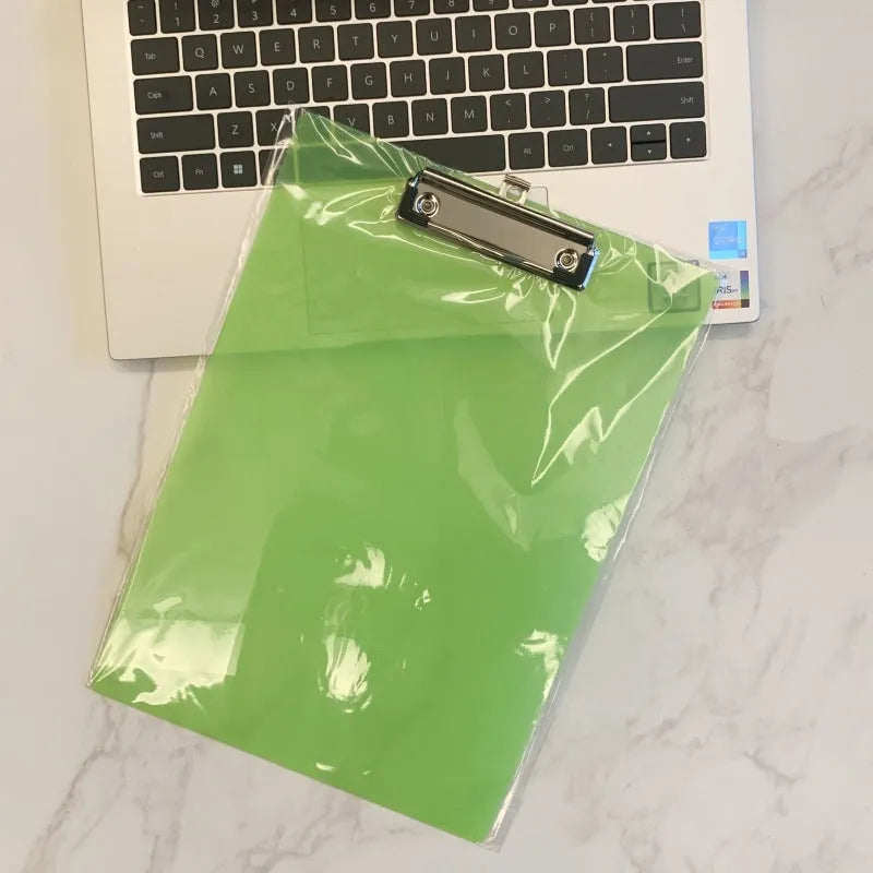 A4 A5 Office Folder PP Writing Pad in Red White Blue Green