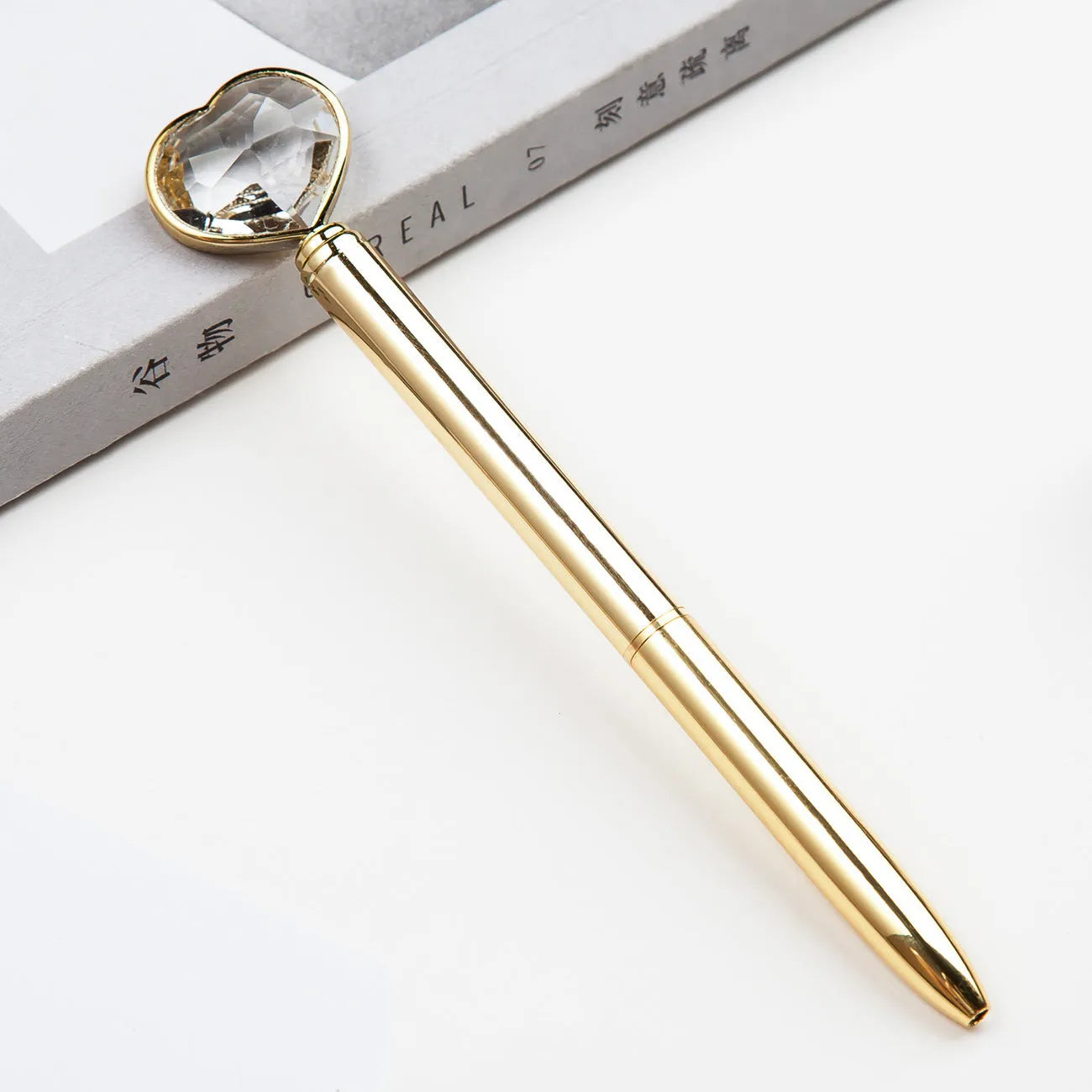 Creative Crystal Love Ball Diamond Metal Pen