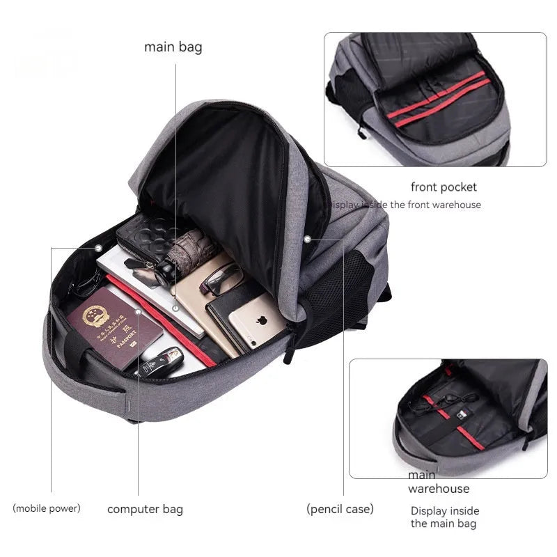 Airline Approved Carry On Travel Backpack Large Oxford Cloth Durable Stylish