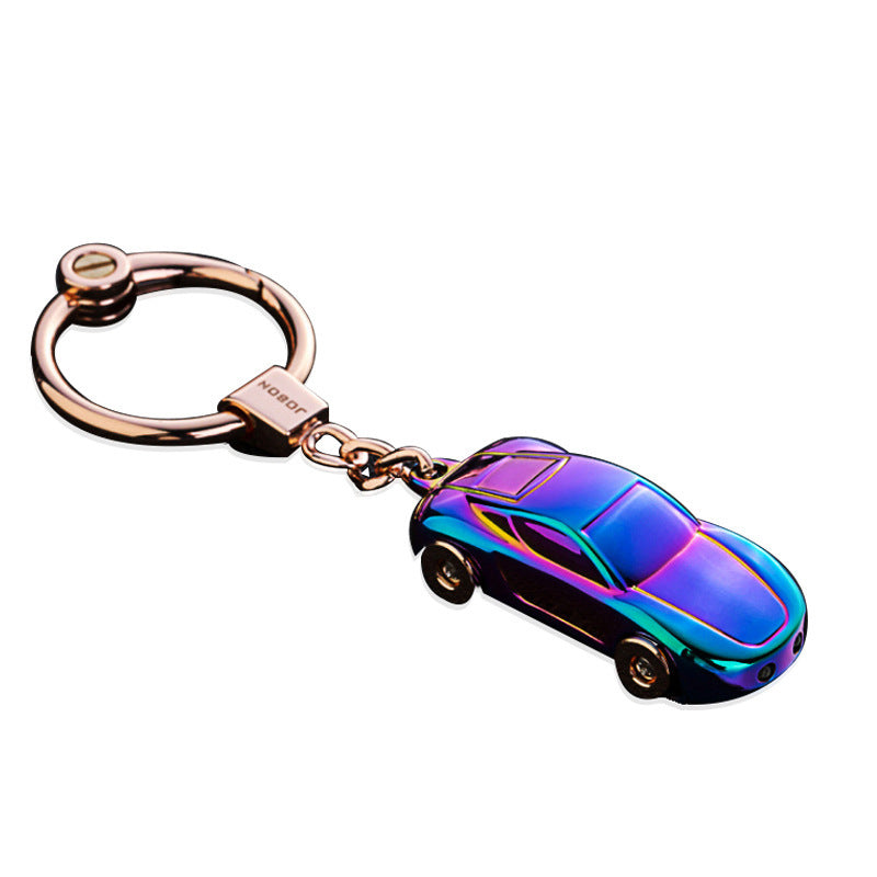 Heart-Shaped Keychain – Fashionable Couple Car Key Pendant for Unisex
