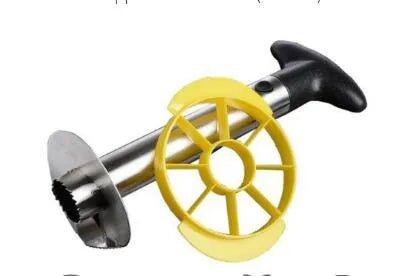 Stainless Steel Pineapple Peeler Slicer Corer Kitchen Tool Easy to Use Fruit Cutter