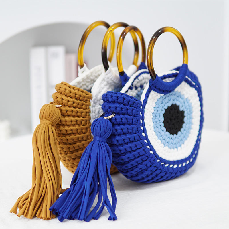 Woven Bag Large Capacity Handbag
