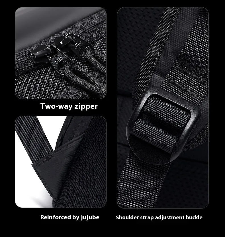 Stylish Versatile Computer Bag Student Schoolbag Daily Commuter Backpack for Men and Women