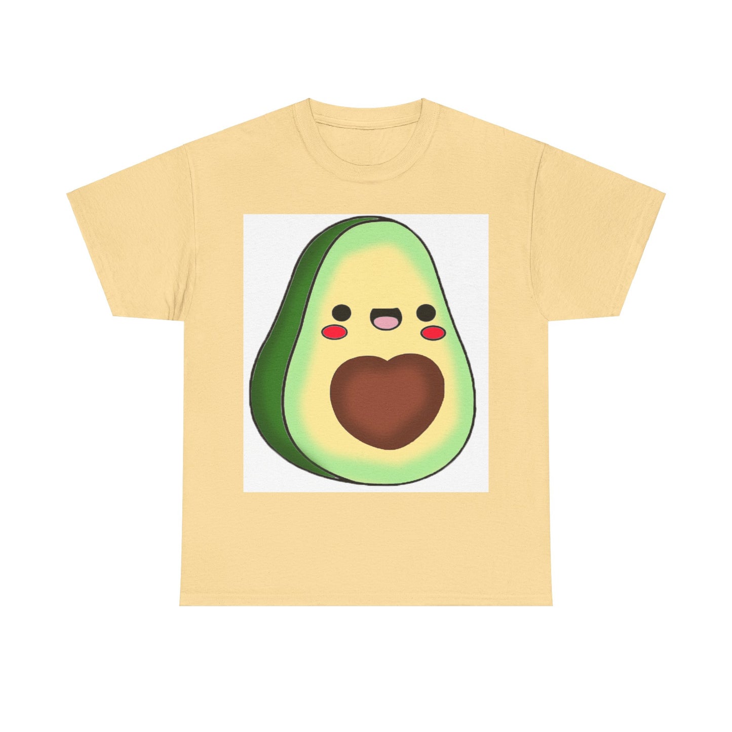 Avocado Unisex Heavy Cotton T-Shirt Available in Sizes S to 5XL