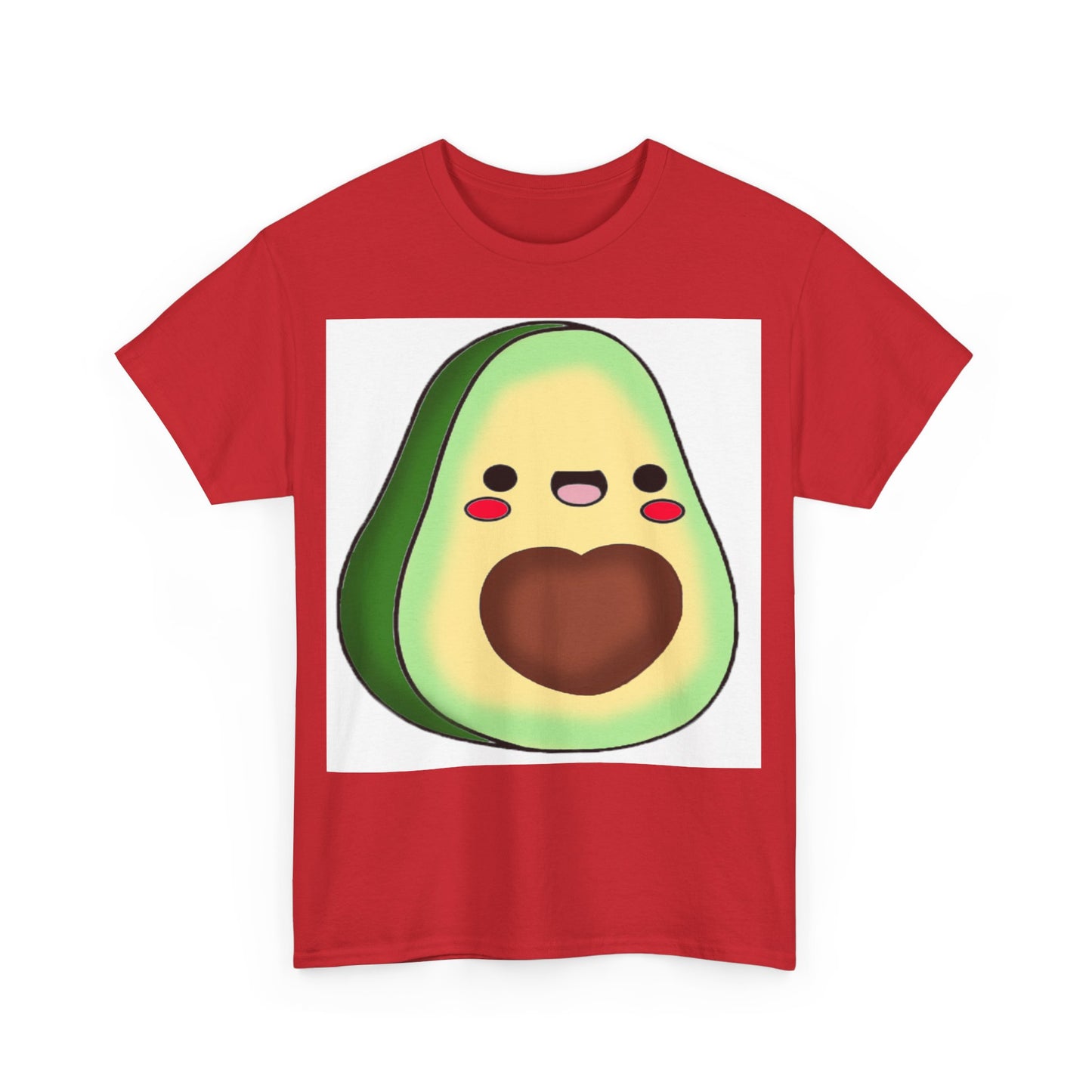 Avocado Unisex Heavy Cotton T-Shirt Available in Sizes S to 5XL