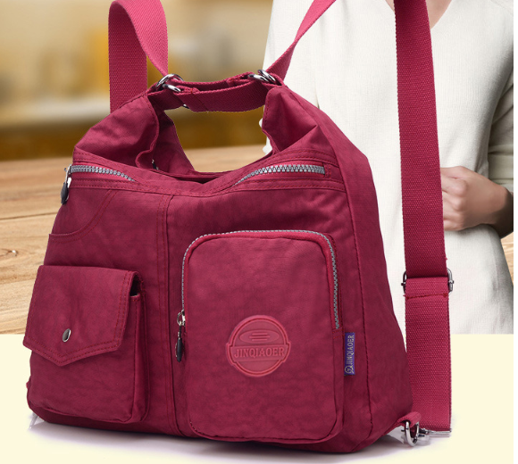 Luxury Women's Designer Crossbody Bag – Large Capacity Waterproof Nylon Tote Shoulder Bag