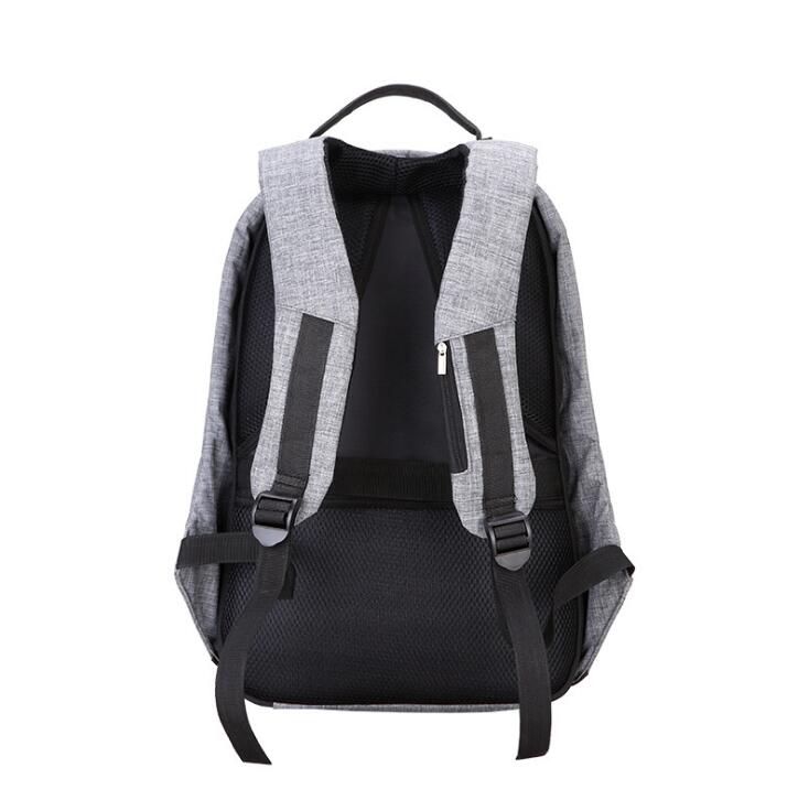 Antitheft Backpack with USB Charging Port