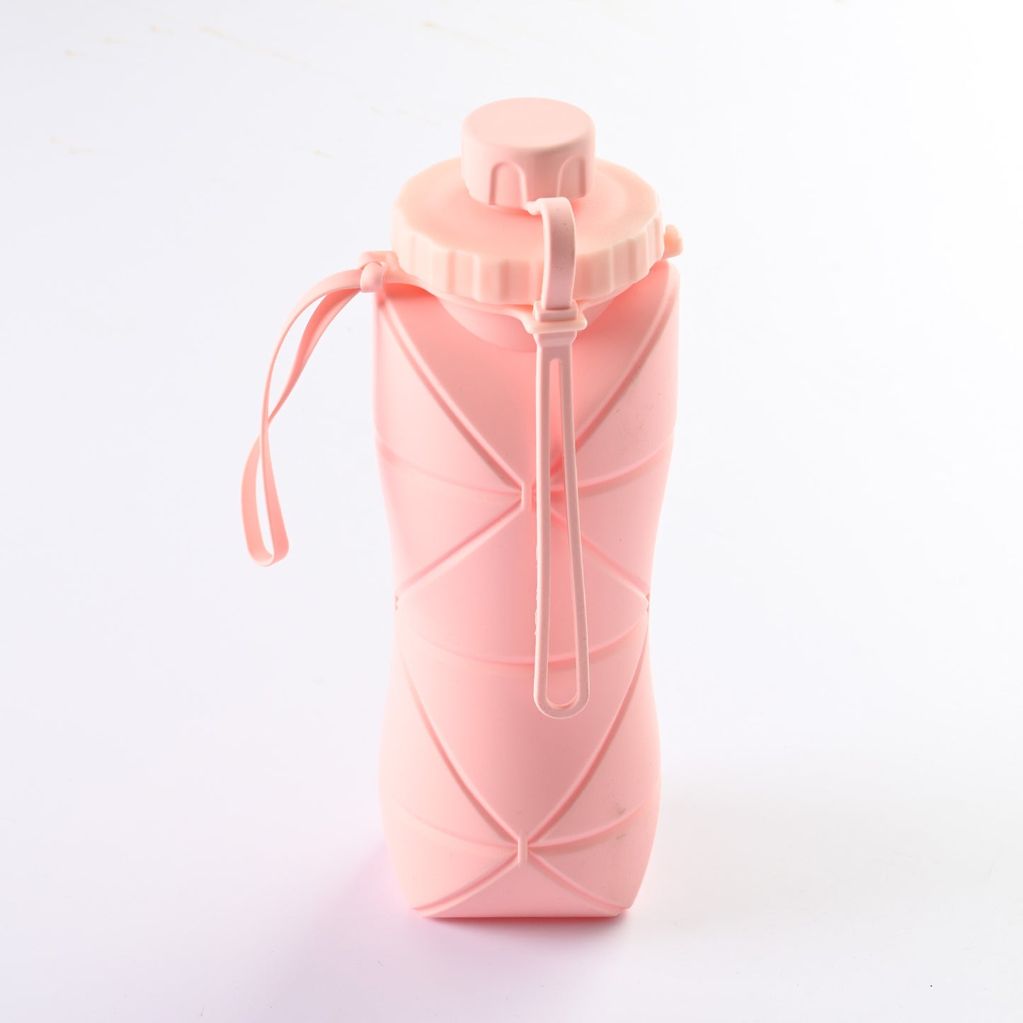 600ml Folding Silicone Water Bottle, Sports Water Bottle, Outdoor Travel Portable Water Cup,Running Riding Camping Hiking water bottle