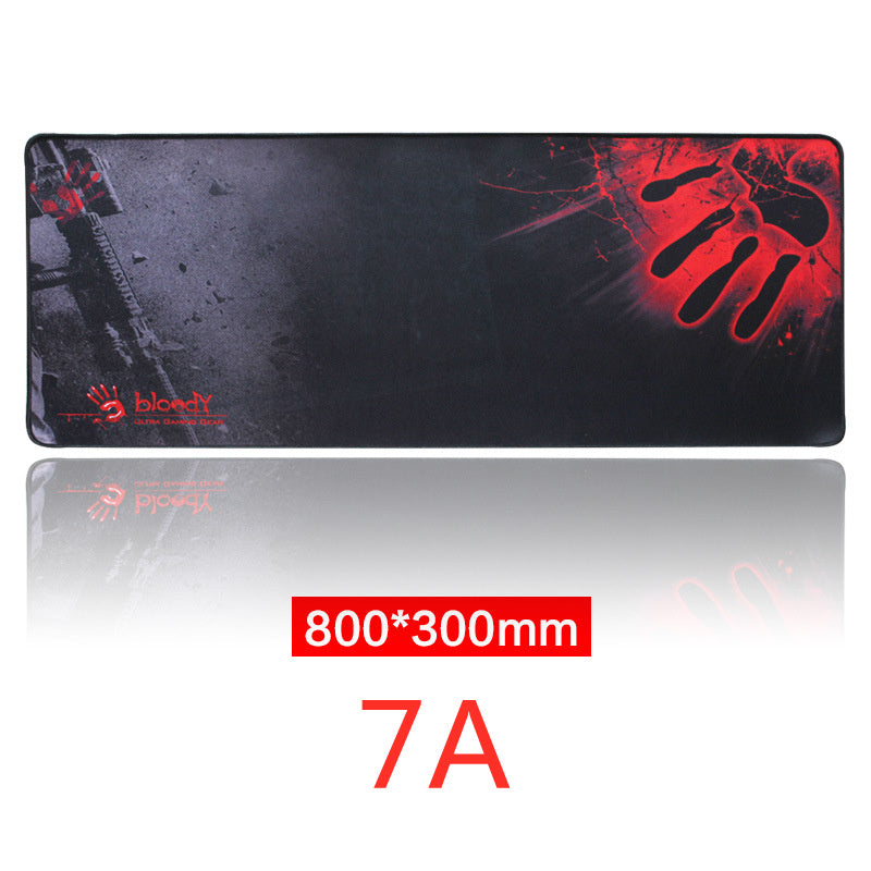 Extra Large RGB Gaming Mouse Pad, Extended Soft LED Mouse Pad, Anti-Slip Rubber Base, Computer Keyboard Mousepad Mat