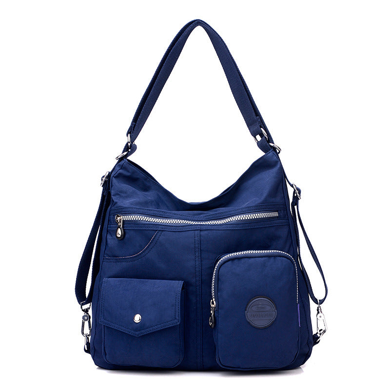 Luxury Women's Designer Crossbody Bag – Large Capacity Waterproof Nylon Tote Shoulder Bag