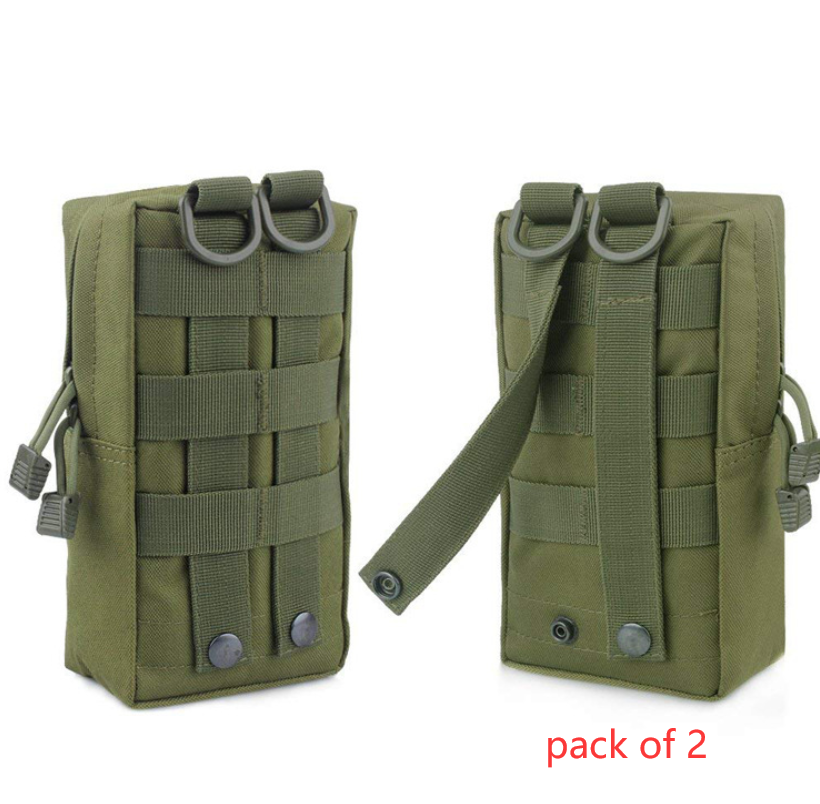 Molle EDC Utility Pouch – Compact Gear Bag, Military Tactical Waist Pack, Water-Resistant Gadget Holder for Outdoor and Everyday Carry