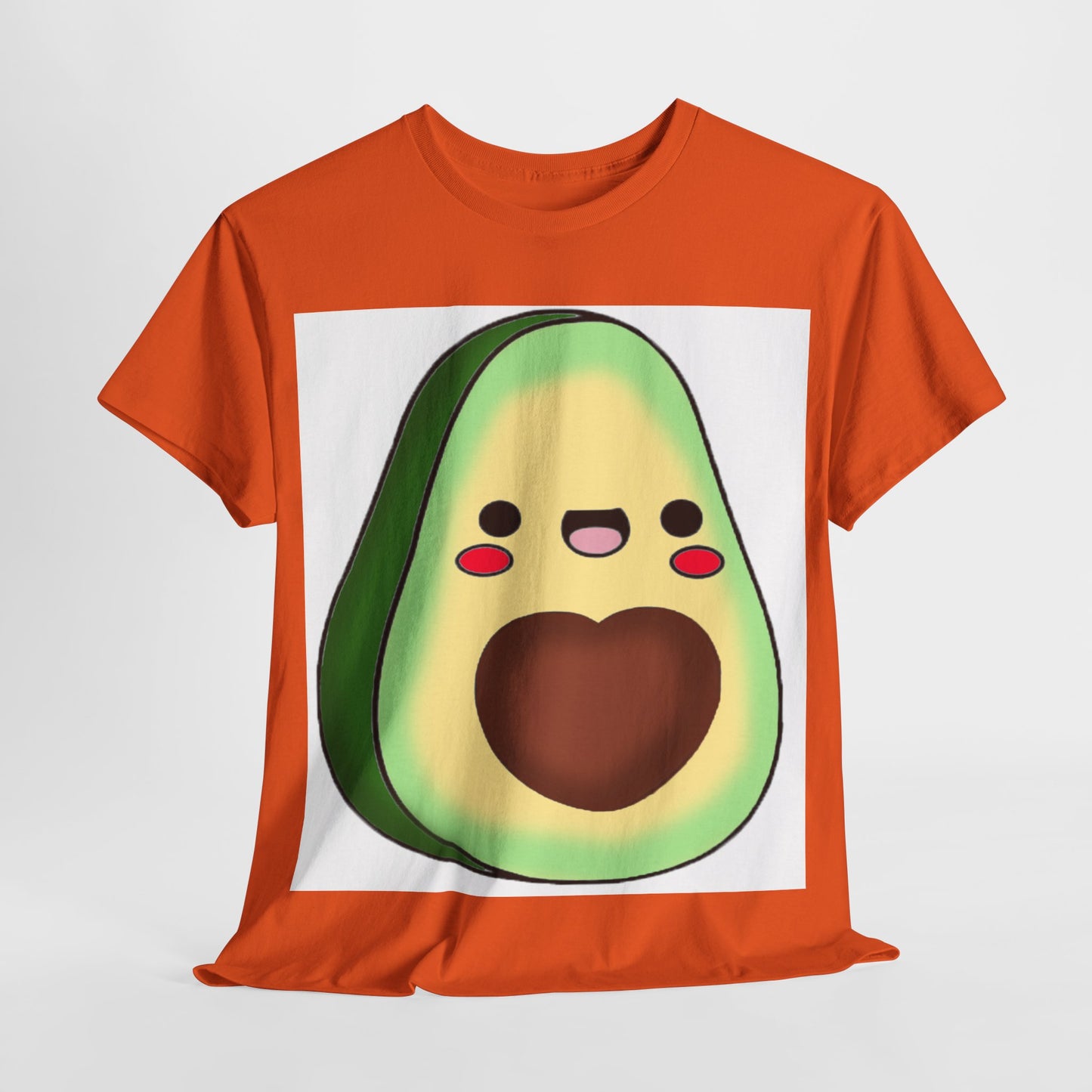 Avocado Unisex Heavy Cotton T-Shirt Available in Sizes S to 5XL