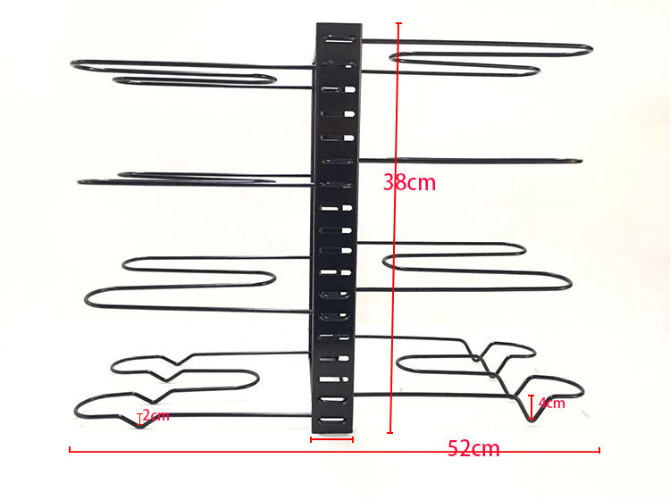 8 Tiers Iron Storage Racks,Kitchen Organizer,Shelf Holder Black,Drain Rack, Drying For Sink For Tableware Kitchen Organizer
