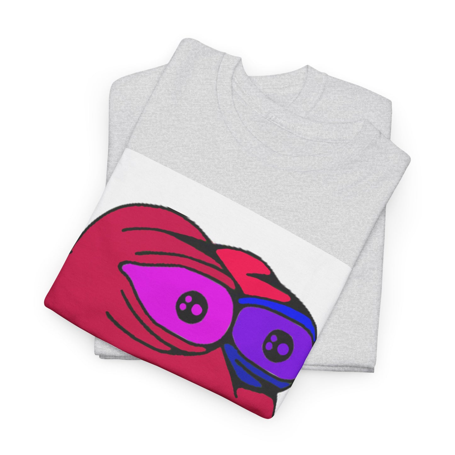 Frog Unisex Heavy Cotton Tee for Men and Women in Multiple Sizes