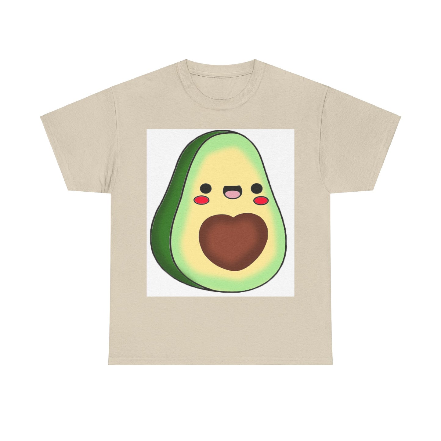 Avocado Unisex Heavy Cotton T-Shirt Available in Sizes S to 5XL