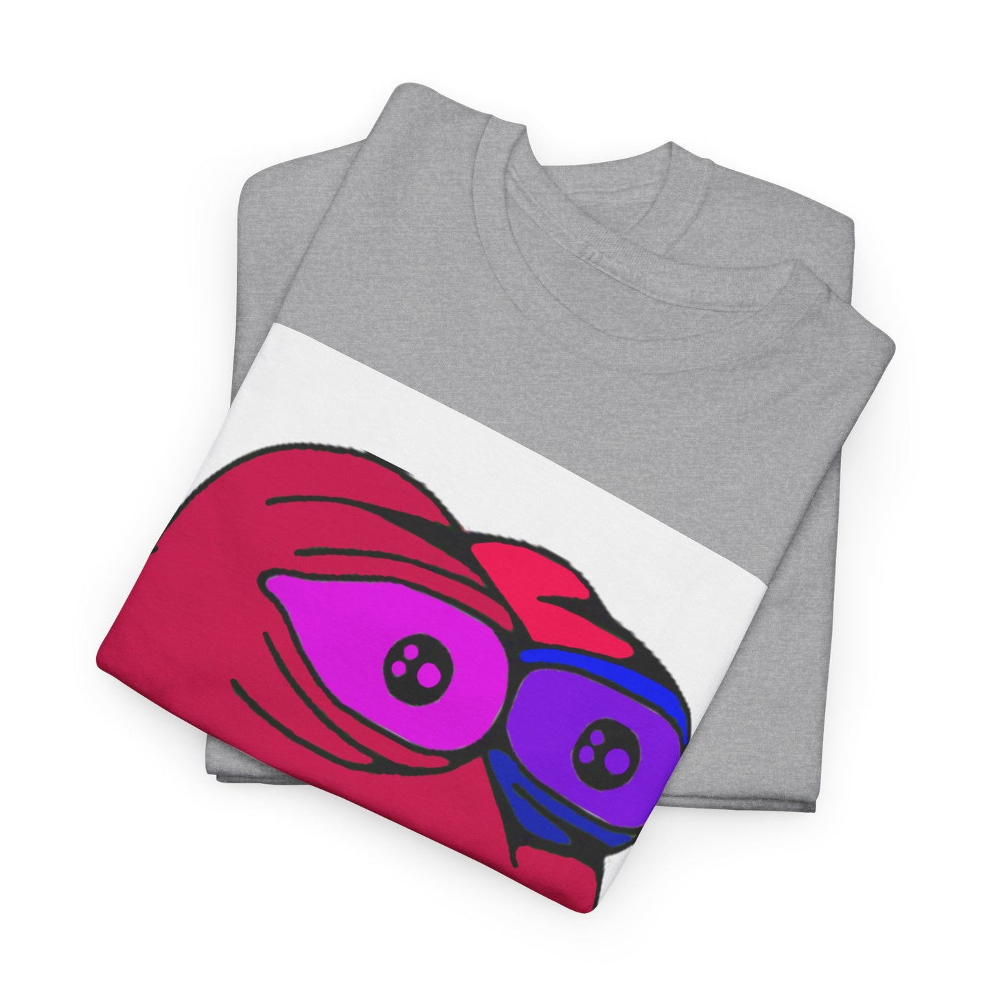 Frog Unisex Heavy Cotton Tee for Men and Women in Multiple Sizes