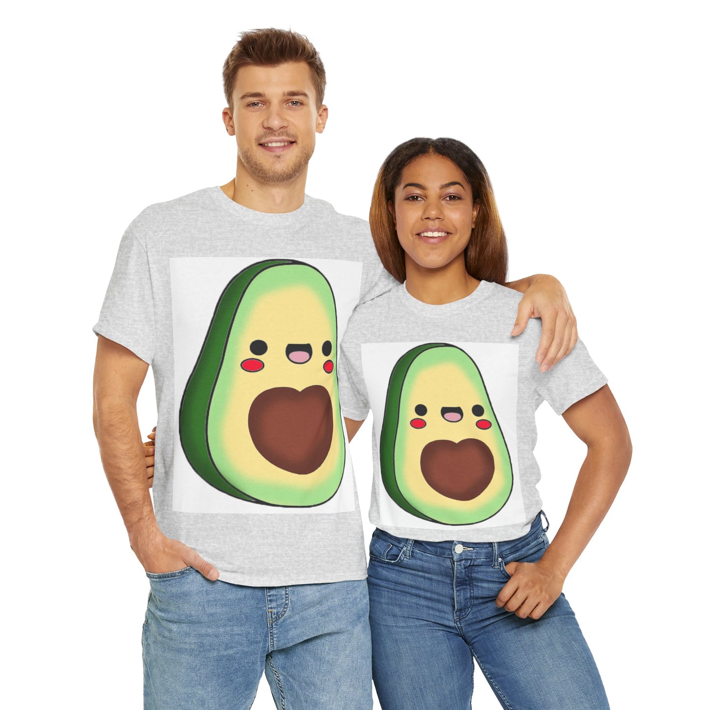 Avocado Unisex Heavy Cotton T-Shirt Available in Sizes S to 5XL