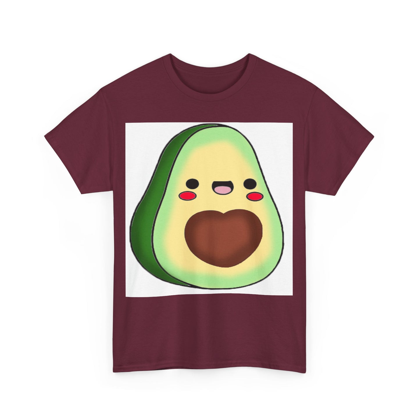 Avocado Unisex Heavy Cotton T-Shirt Available in Sizes S to 5XL