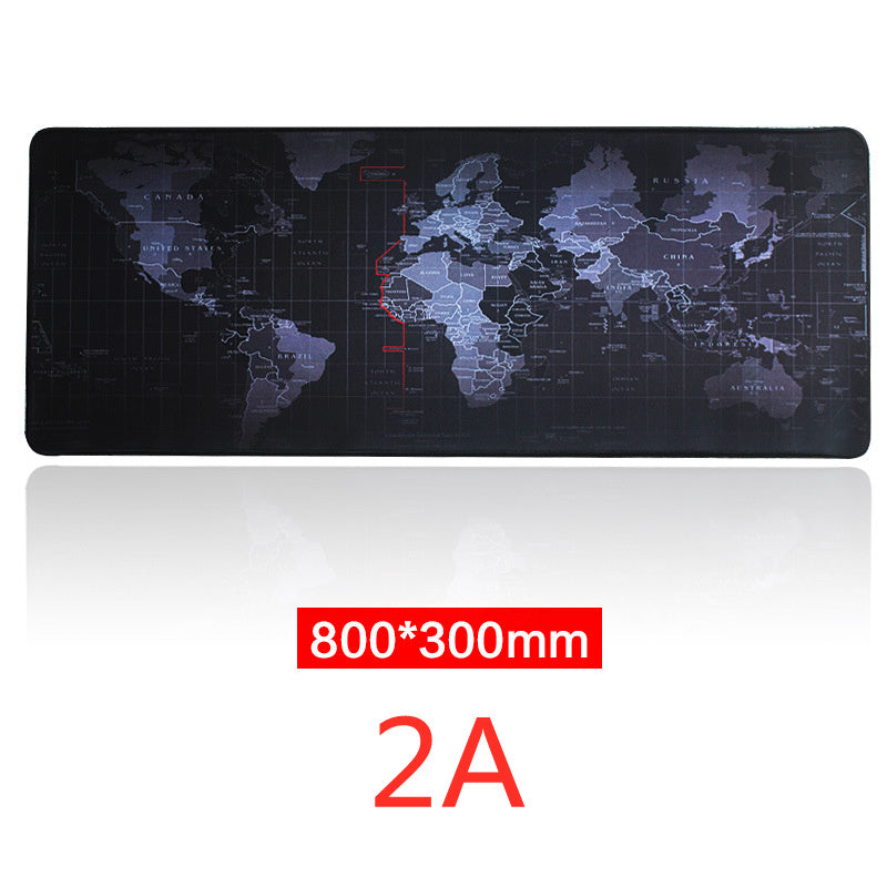 Extra Large RGB Gaming Mouse Pad, Extended Soft LED Mouse Pad, Anti-Slip Rubber Base, Computer Keyboard Mousepad Mat