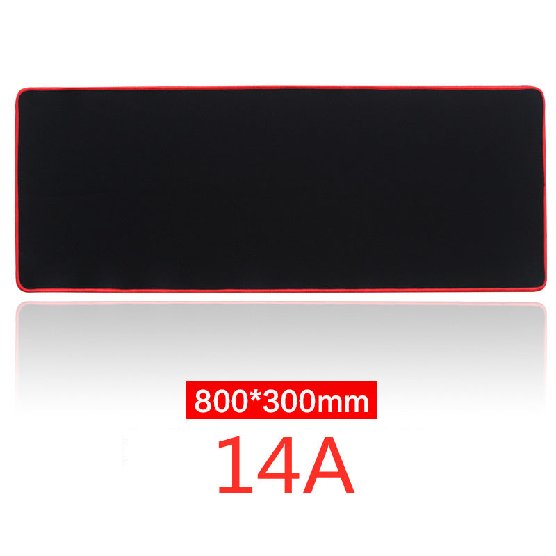 Extra Large RGB Gaming Mouse Pad, Extended Soft LED Mouse Pad, Anti-Slip Rubber Base, Computer Keyboard Mousepad Mat