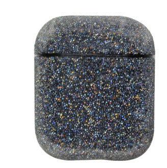 Compatible with AirPods 1 & 2 Case, Keychain+Anti-Lost Strap+Ear Hooks+Watch Band Holder,Protective Bling Crystal Glitter Luxury Shining