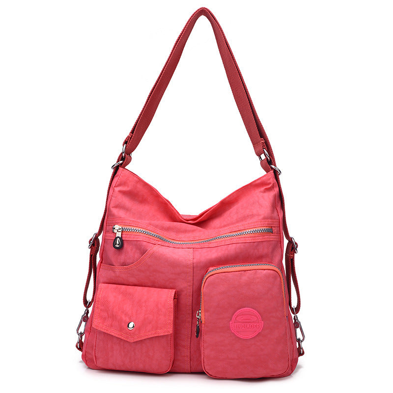 Luxury Women's Designer Crossbody Bag – Large Capacity Waterproof Nylon Tote Shoulder Bag