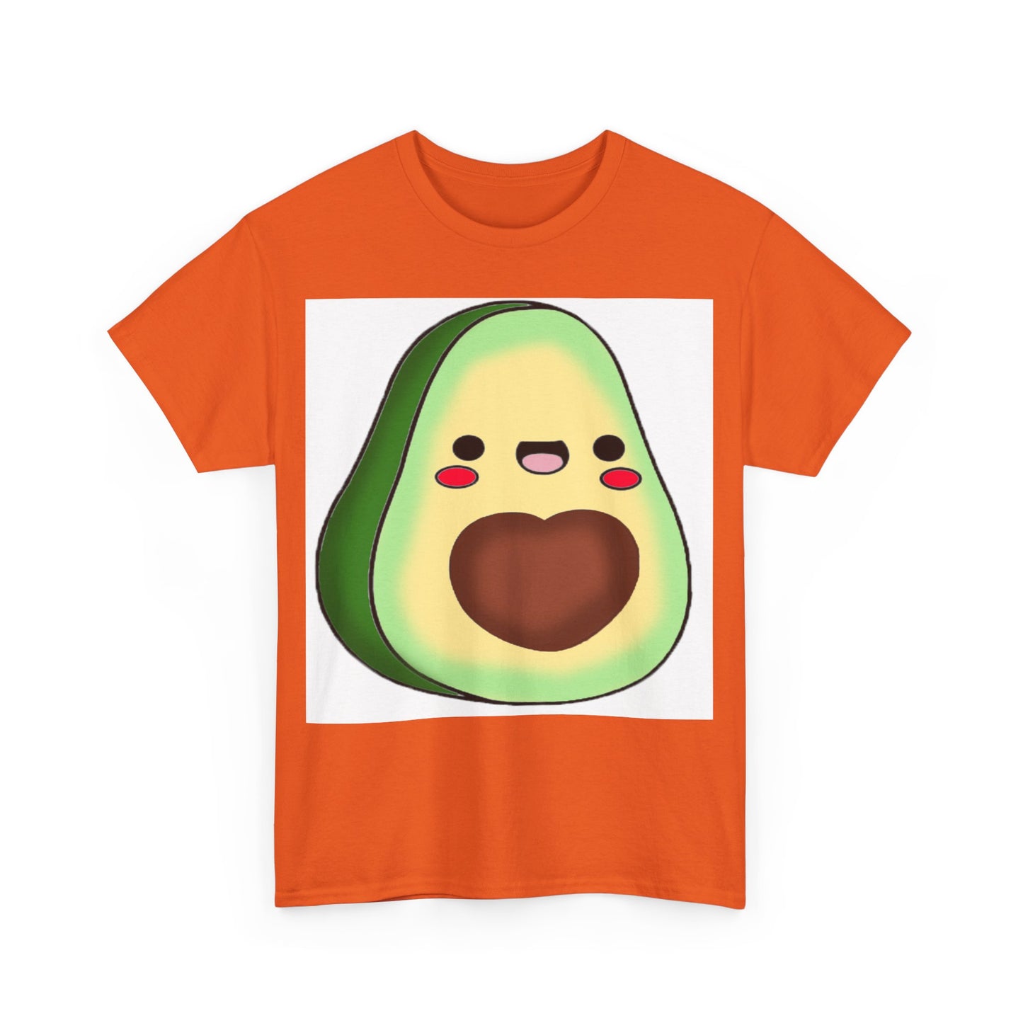 Avocado Unisex Heavy Cotton T-Shirt Available in Sizes S to 5XL