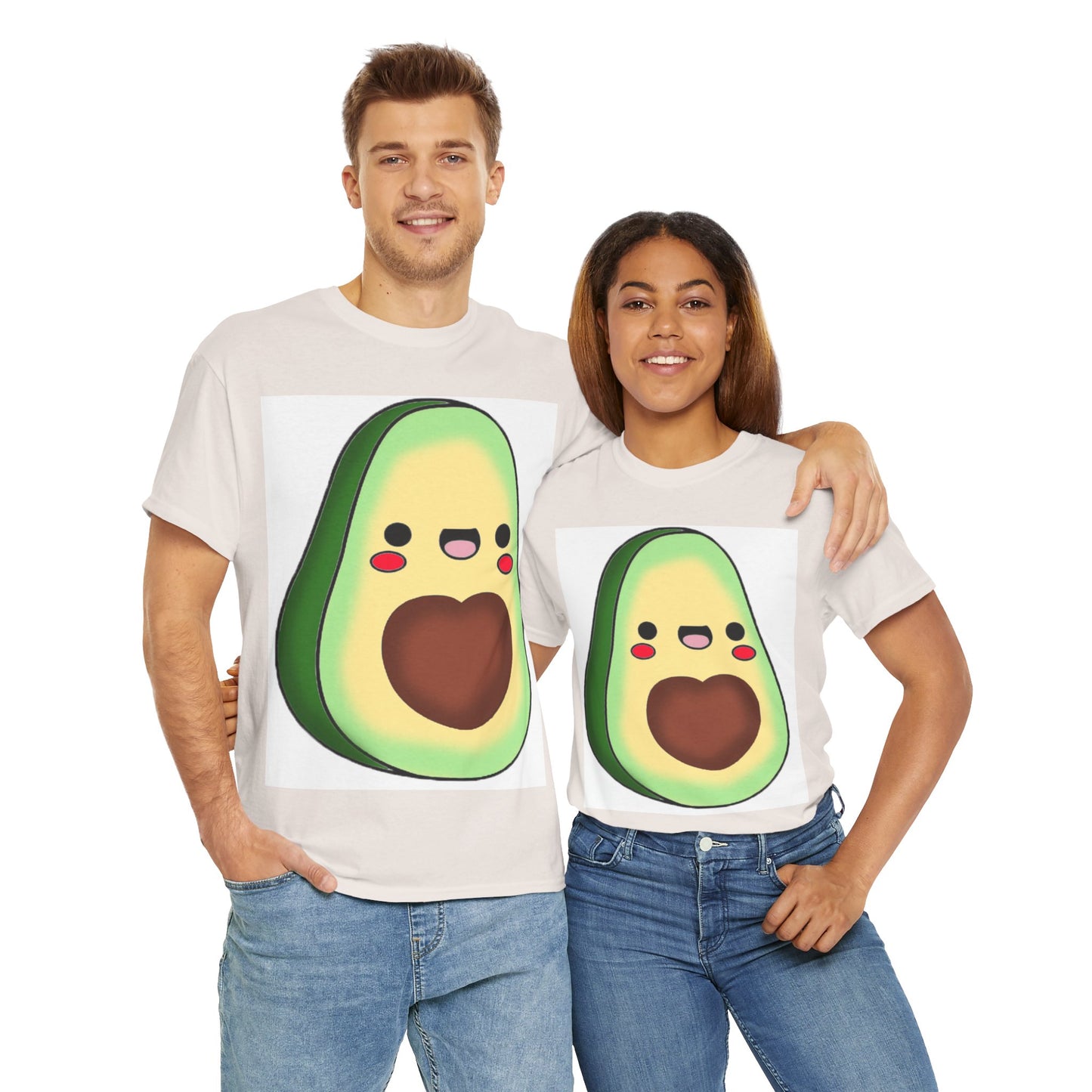 Avocado Unisex Heavy Cotton T-Shirt Available in Sizes S to 5XL