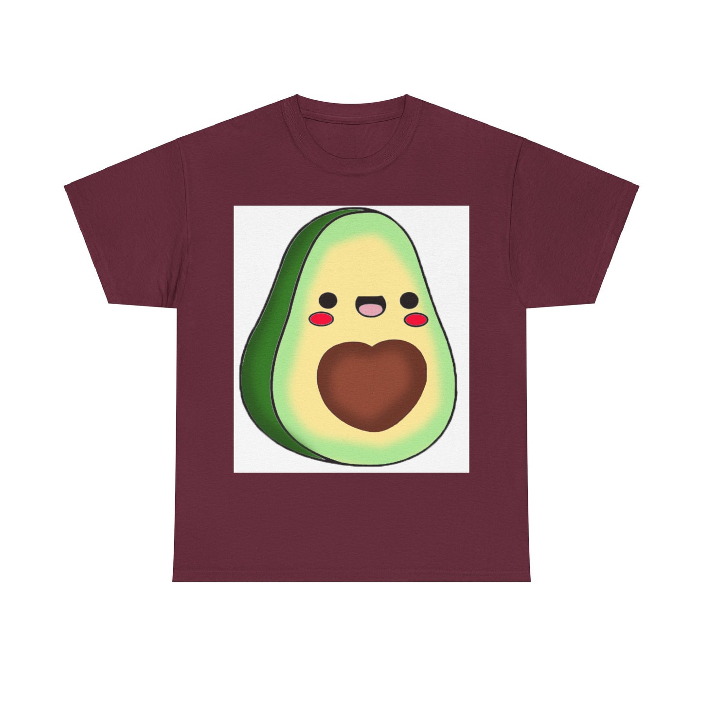 Avocado Unisex Heavy Cotton T-Shirt Available in Sizes S to 5XL