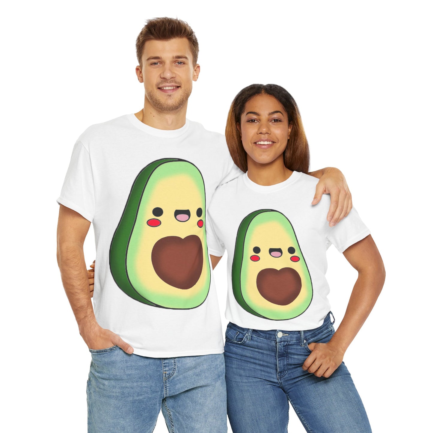 Avocado Unisex Heavy Cotton T-Shirt Available in Sizes S to 5XL