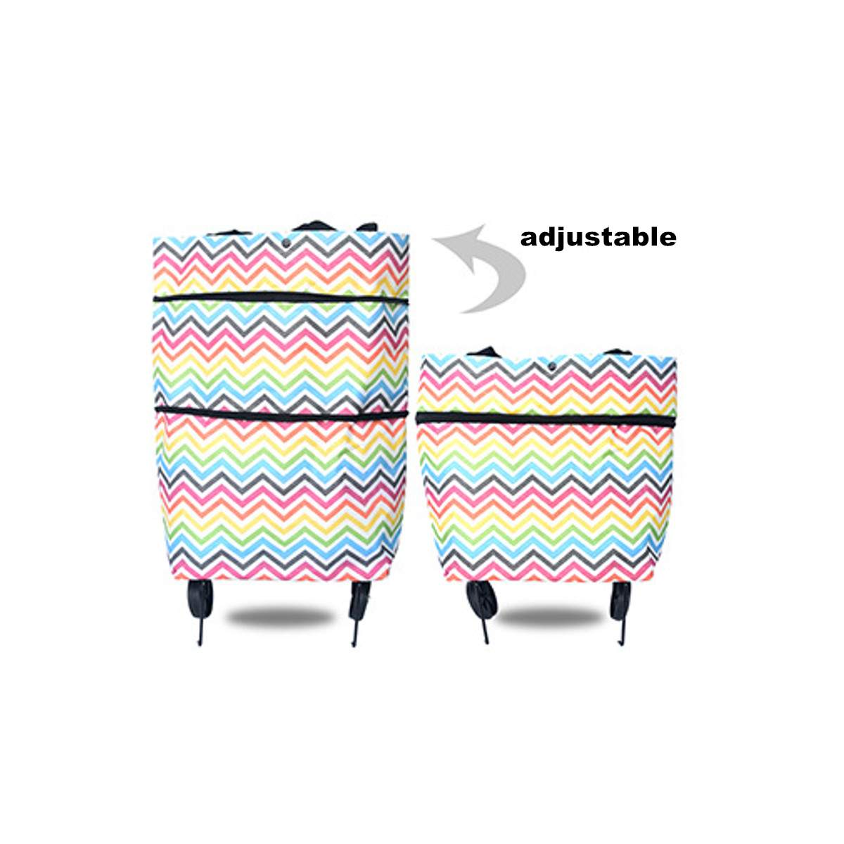 Foldable Shopping Bag with Wheels – Versatile and Eco-Friendly