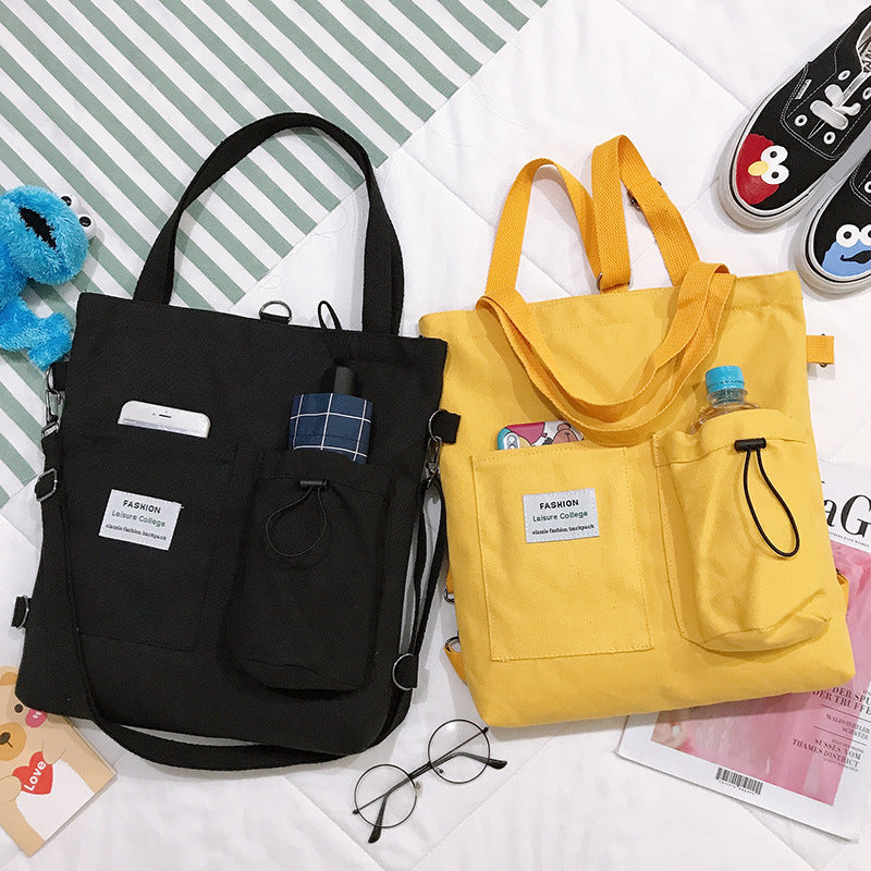 Canvas Sling Bag Backpack – Stylish Crossbody Chest Bag with Adjustable Strap for Men and Women