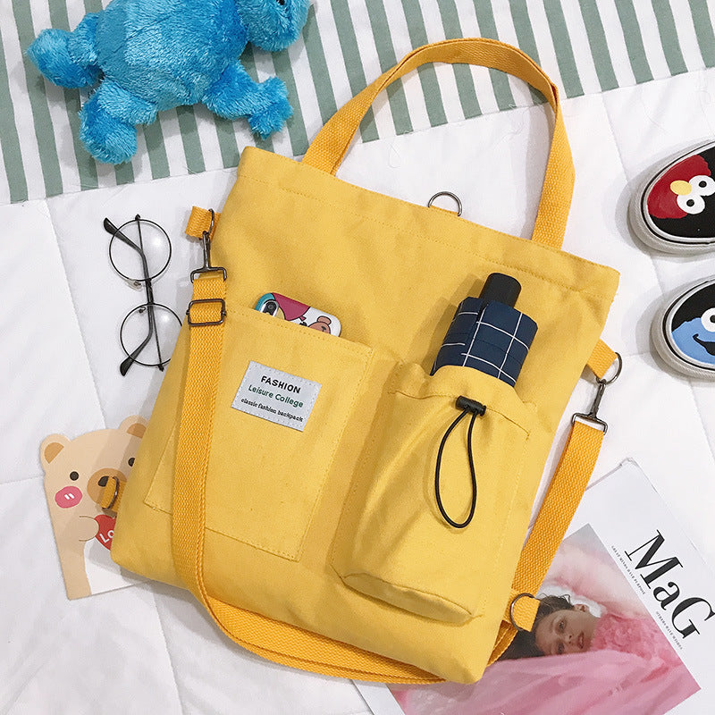 Canvas Sling Bag Backpack – Stylish Crossbody Chest Bag with Adjustable Strap for Men and Women