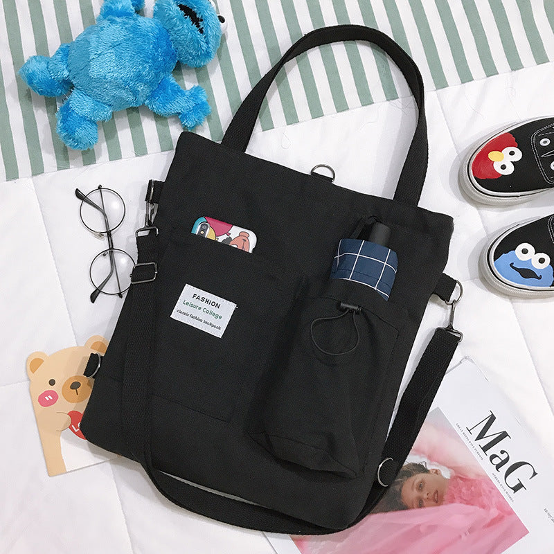 Canvas Sling Bag Backpack – Stylish Crossbody Chest Bag with Adjustable Strap for Men and Women