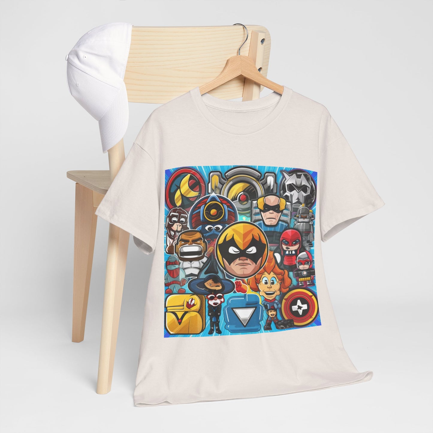 Unisex Heavy Cotton Tee for Casual Fashion and Personalized Designs