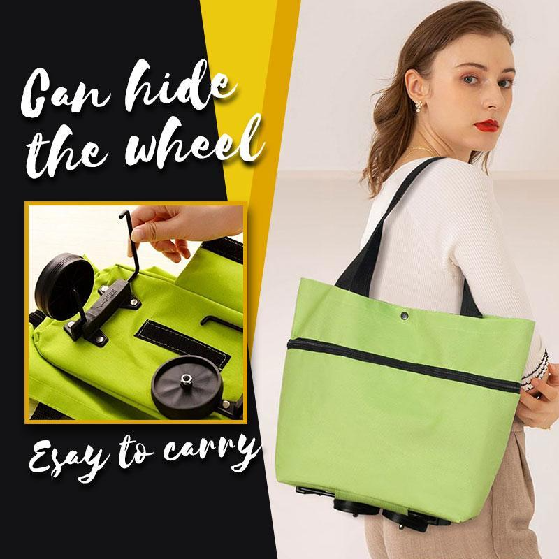 Foldable Shopping Bag with Wheels – Versatile and Eco-Friendly