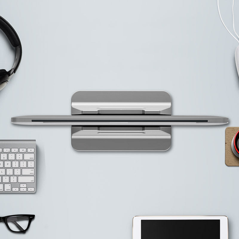 Laptop Stand Vertical Laptop Dock Multiple Laptop Organizer Stand Laptop Vertical Stand Desk Laptop Bracket Upright Vertical Laptop Rack Aluminum