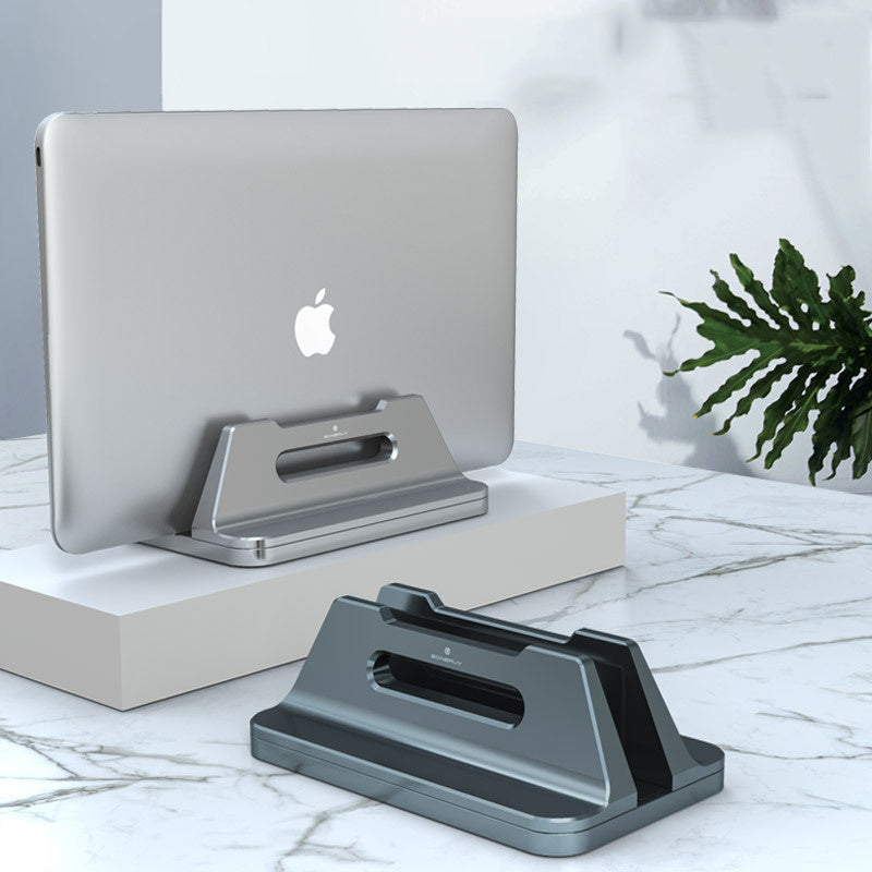 Laptop Stand Vertical Laptop Dock Multiple Laptop Organizer Stand Laptop Vertical Stand Desk Laptop Bracket Upright Vertical Laptop Rack Aluminum
