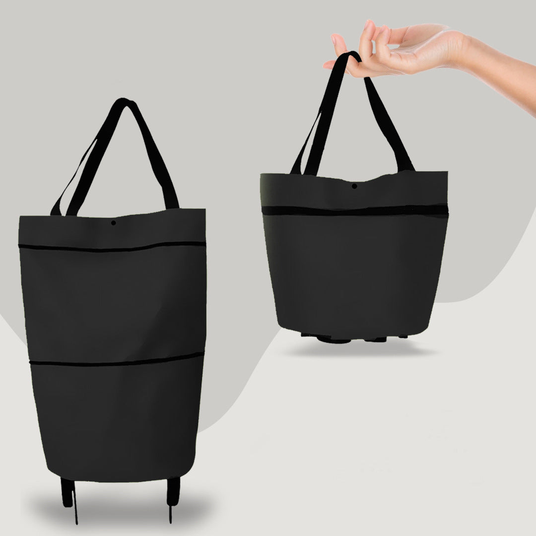 Foldable Shopping Bag with Wheels – Versatile and Eco-Friendly