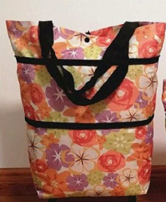 Foldable Shopping Bag with Wheels – Versatile and Eco-Friendly