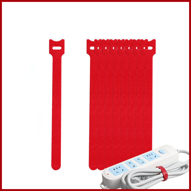 Velcro Wire Fixed Cable Organizer Data Cable Multi-Purpose Cable management Hook & Loop Cable Straps Wire Ties,Adjustable Fastening Cord Organizer,