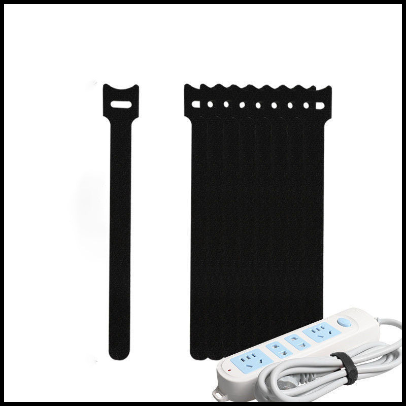 Velcro Wire Fixed Cable Organizer Data Cable Multi-Purpose Cable management Hook & Loop Cable Straps Wire Ties,Adjustable Fastening Cord Organizer,