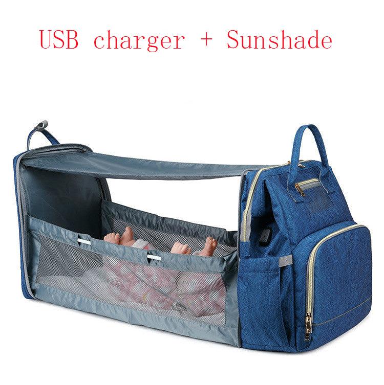 Diaper Bag Backpack – Multifunctional Travel Backpack for Maternity & Baby Changing with Large Capacity, Waterproof Design