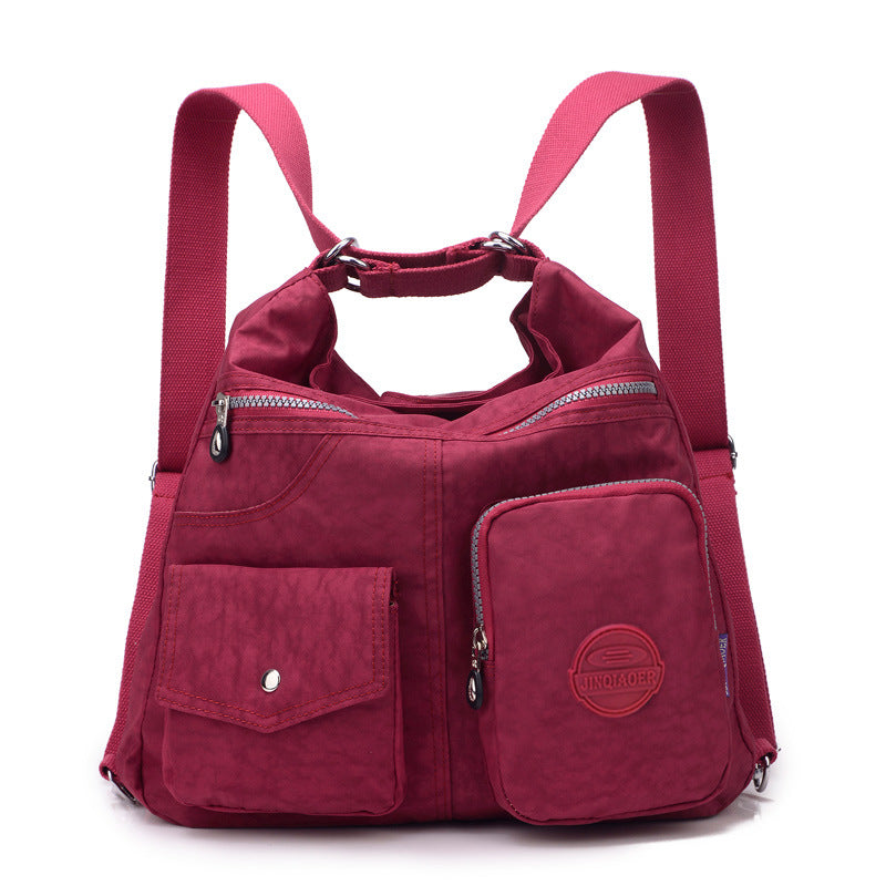 Luxury Women's Designer Crossbody Bag – Large Capacity Waterproof Nylon Tote Shoulder Bag