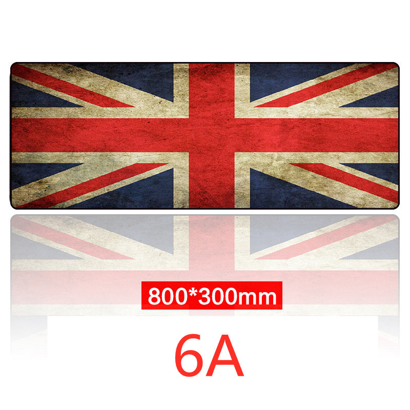 Extra Large RGB Gaming Mouse Pad, Extended Soft LED Mouse Pad, Anti-Slip Rubber Base, Computer Keyboard Mousepad Mat