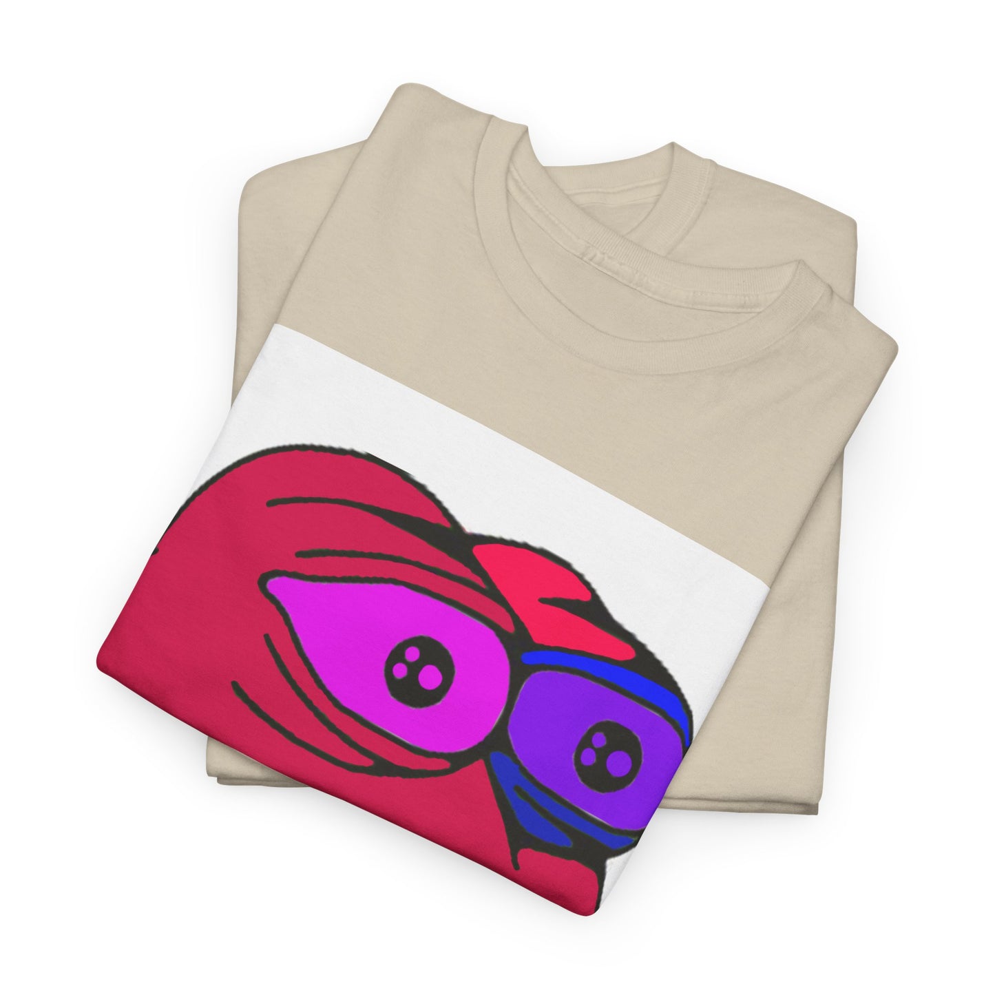 Frog Unisex Heavy Cotton Tee for Men and Women in Multiple Sizes