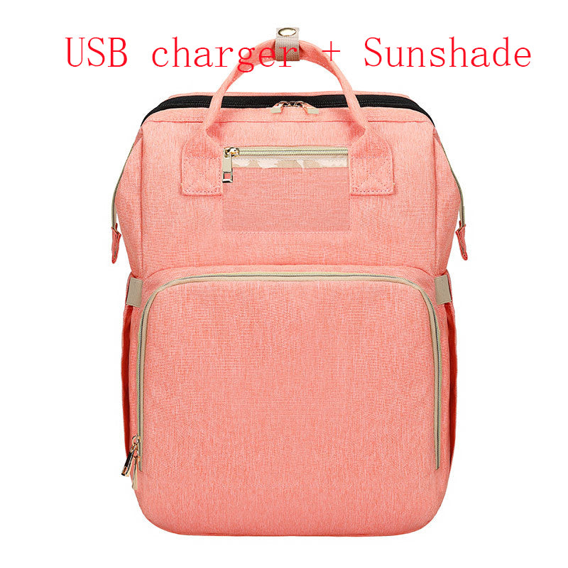 Diaper Bag Backpack – Multifunctional Travel Backpack for Maternity & Baby Changing with Large Capacity, Waterproof Design