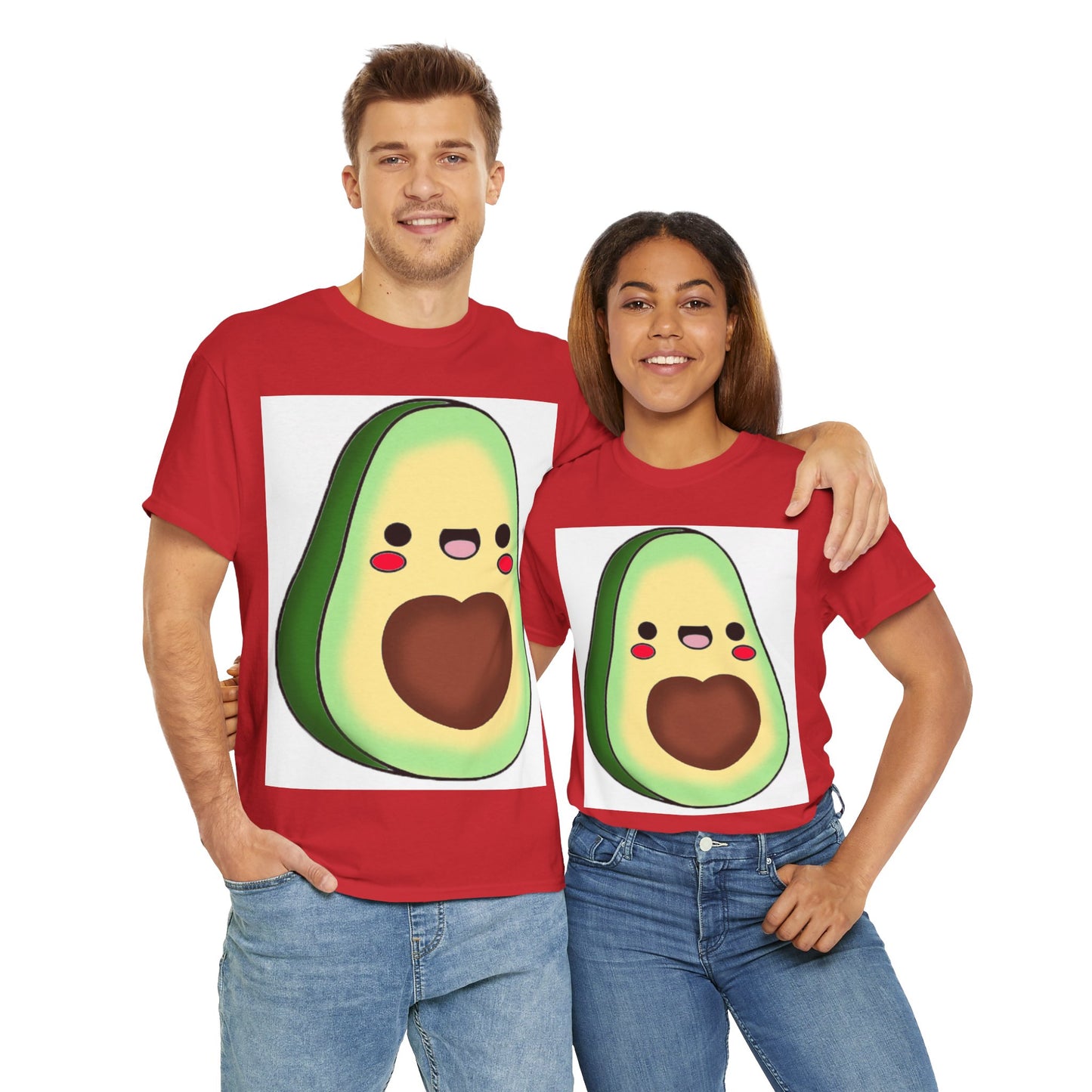 Avocado Unisex Heavy Cotton T-Shirt Available in Sizes S to 5XL
